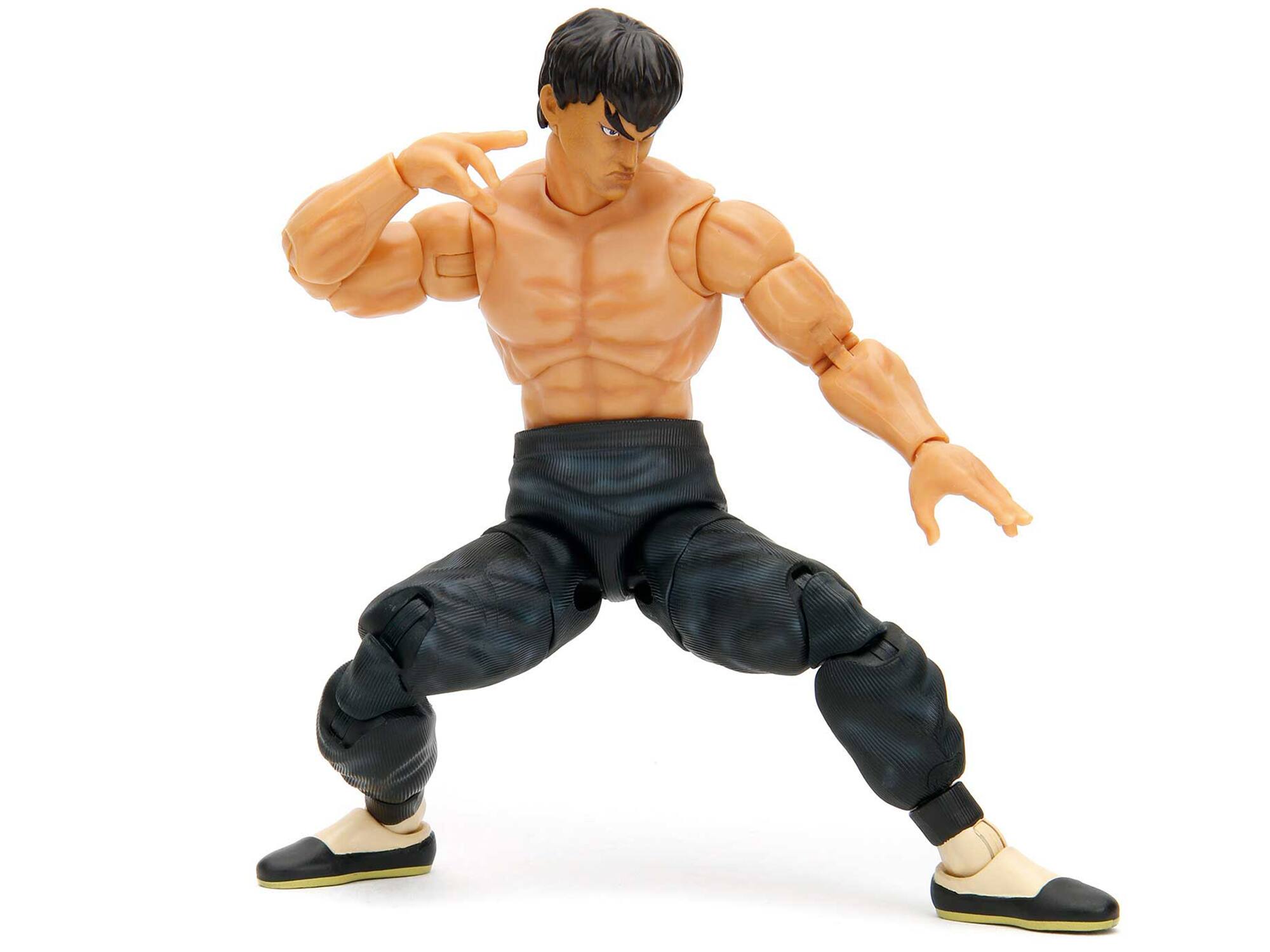 Alt View 1. Jada - Fei Long 6" Moveable Figure w/Accessories and Alternate Head & Hands "Ultra Street Fighter II" (2017) Video Game by Jada.