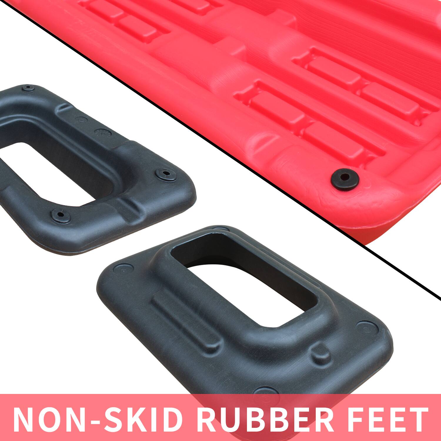 NON-SKID RUBBER FEET