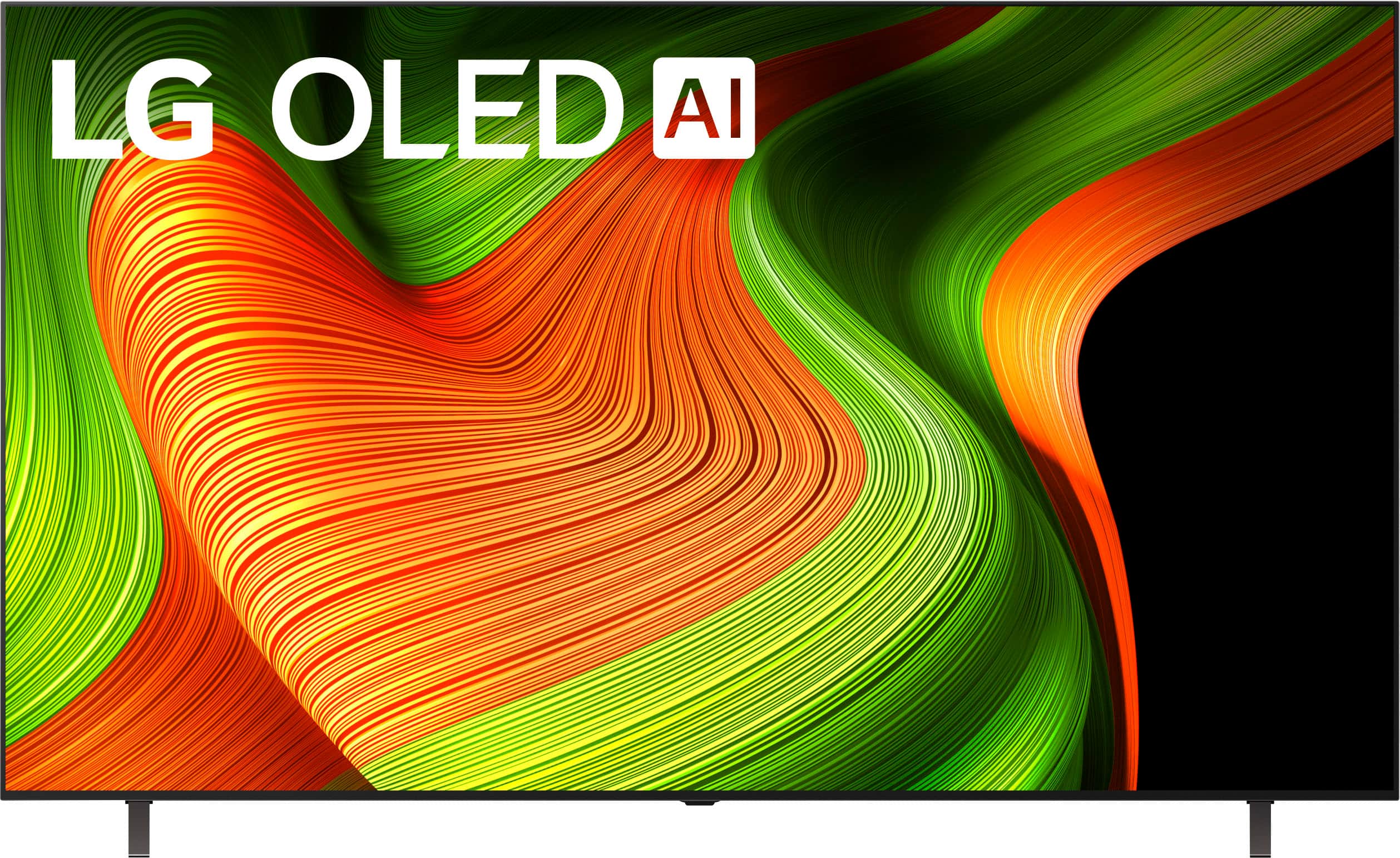 LG - 77" Class B5 Series OLED AI 4K UHD Smart webOS TV (2025) - Front_Zoom