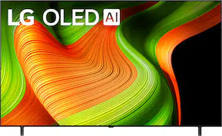 Front. LG - 77" Class B5 Series OLED AI 4K UHD Smart webOS TV (2025).
