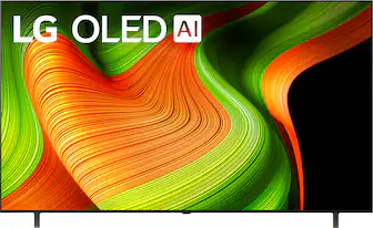 Front. LG - 77" Class B5 Series OLED AI 4K UHD Smart webOS TV (2025).