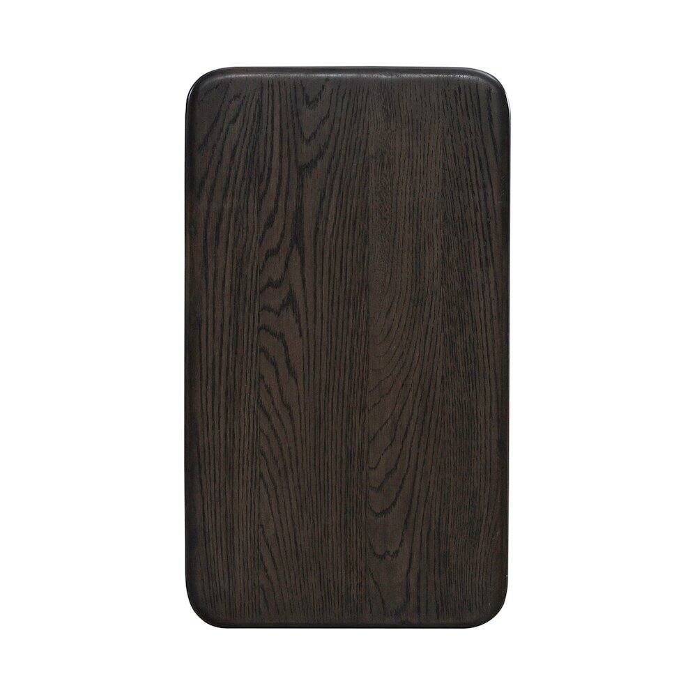 Left. Liberty Furniture Industries - Wallace Chair Side Table for Living Room - Aged Oak - Aged Oak.