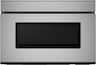 Sharp - 24 In 1.2 CuFt Built-In Smart Microwave Drawer Oven with Sensor Cooking and Easy Wave Open - Stainless Steel