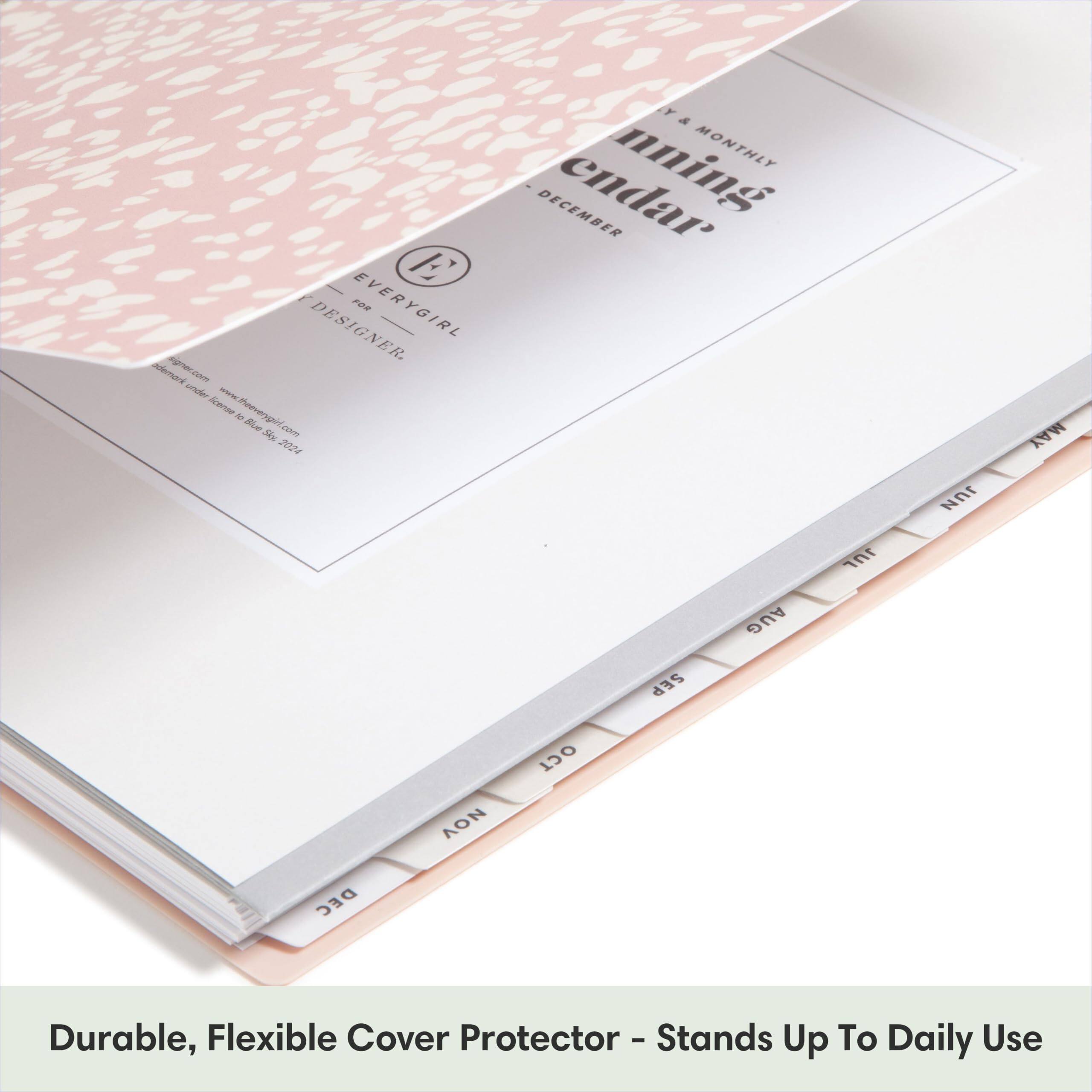 E r EVERYGIRL FOR adernark signer.com DESIGNER. under license www.theeverygirl.com to Blue .com Sky, 2024 NOV DEC

Y & nning MONTHLY DECEMBER

JUL
JUN
MAY

Durable, Flexible Cover Protector - Stands Up To Daily Use