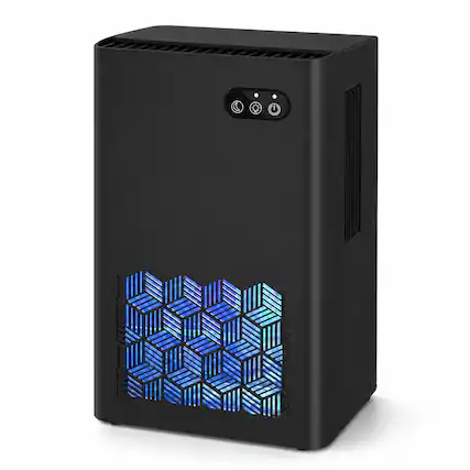 Front. Tolife - C2 Compact Dehumidifier with Removable Tank and Sleep Mode - Black.
