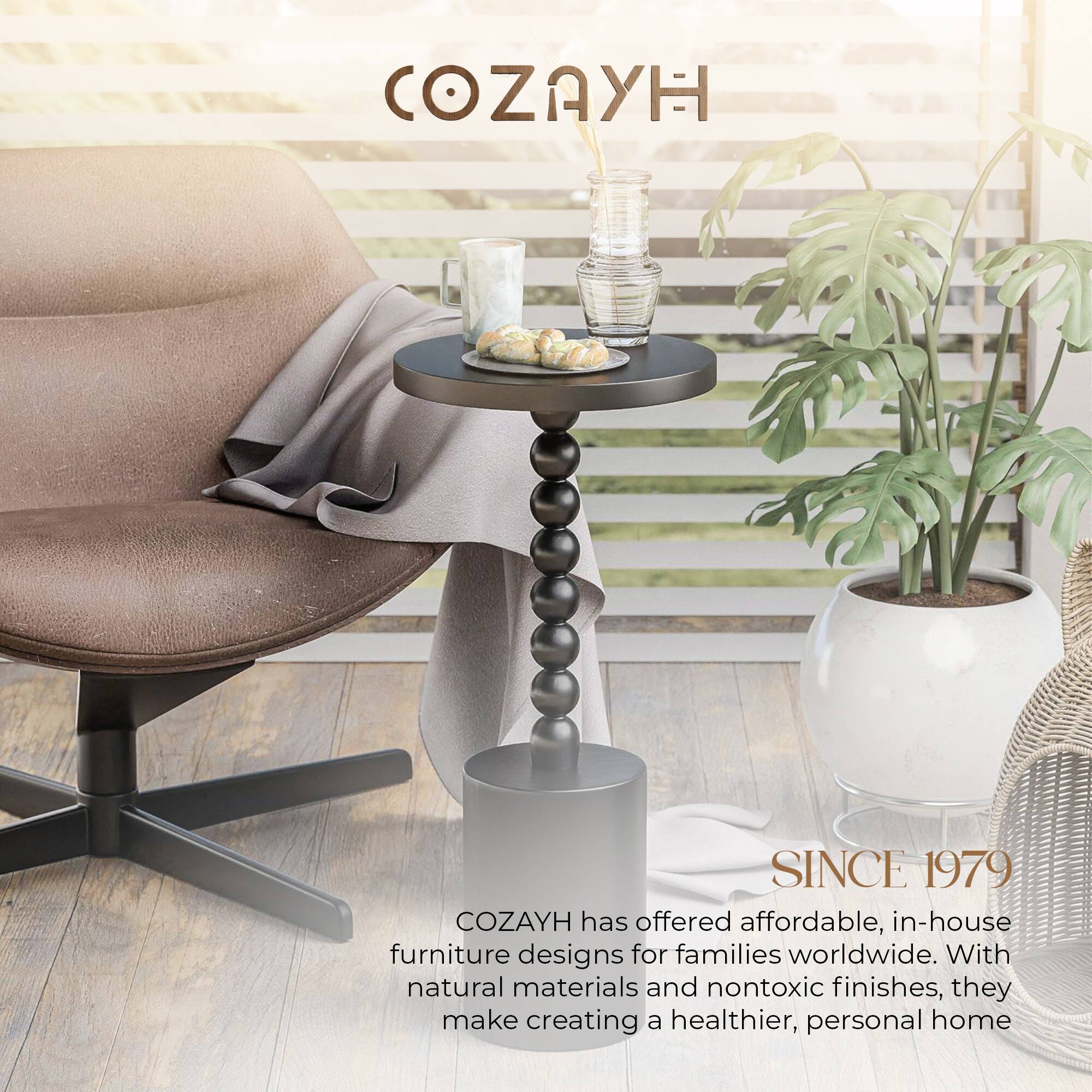 COZAYH

SINCE 1979

COZAYH has offered affordable, in-house furniture designs for families worldwide. With natural materials and nontoxic finishes, they make creating a healthier, personal home.