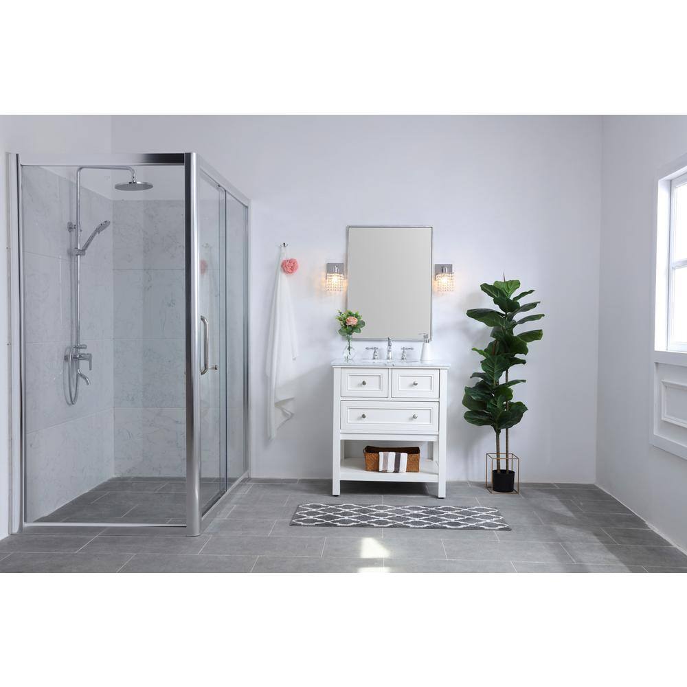 Living District - Phineas 1 light wall sconce - Chrome And Clear Crystals price history on PriceWatchPro