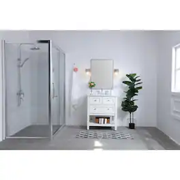 Living District - Phineas 1 light wall sconce - Chrome And Clear Crystals