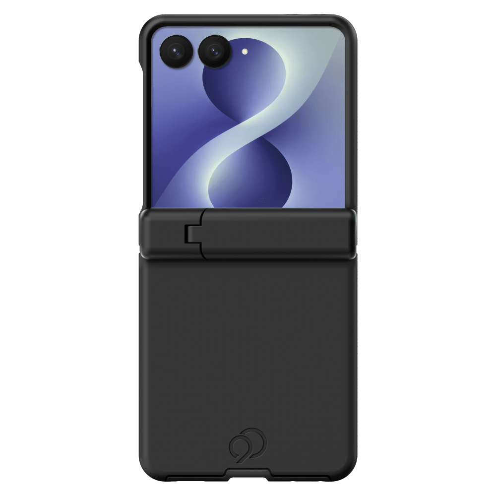 Alt View 2. Nimbus9 - Nimbus9 - Cirrus 3 MagSafe Case with Hinge Protection for Samsung Galaxy Z Flip8 - Black - Black.