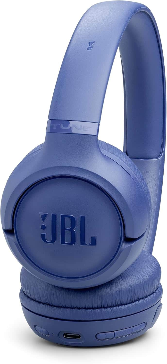 JBL Tune 530BT Wireless On Ear Headphones with Case Blue - Best Buy