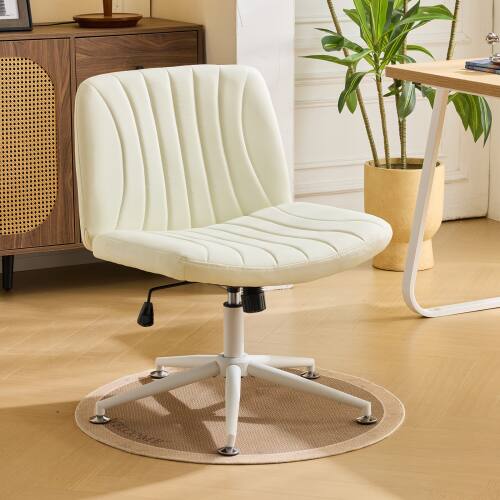 Beige-PU Leather