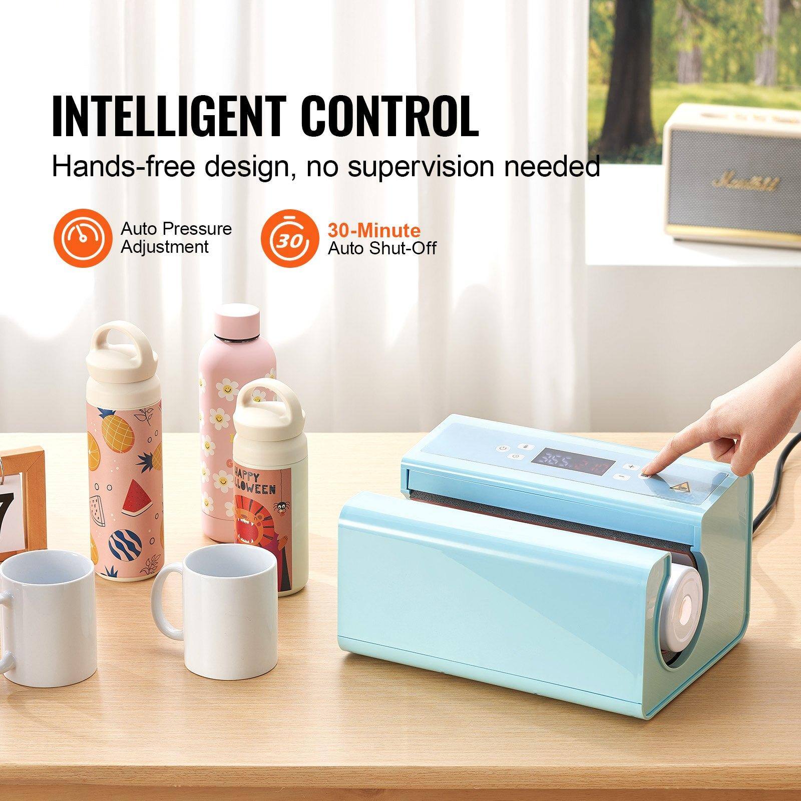 INTELLIGENT CONTROL  
Hands-free design, no supervision needed  

Auto Pressure Adjustment  
30-Minute Auto Shut-Off  

HAPPY HALLOWEEN