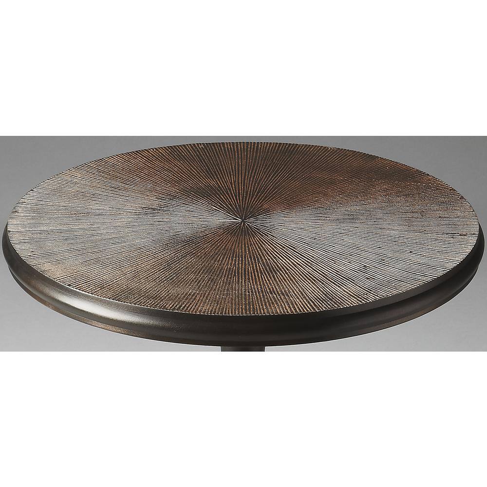 Left. Butler Specialty - Beaumont Metal Side Table - Bronze.
