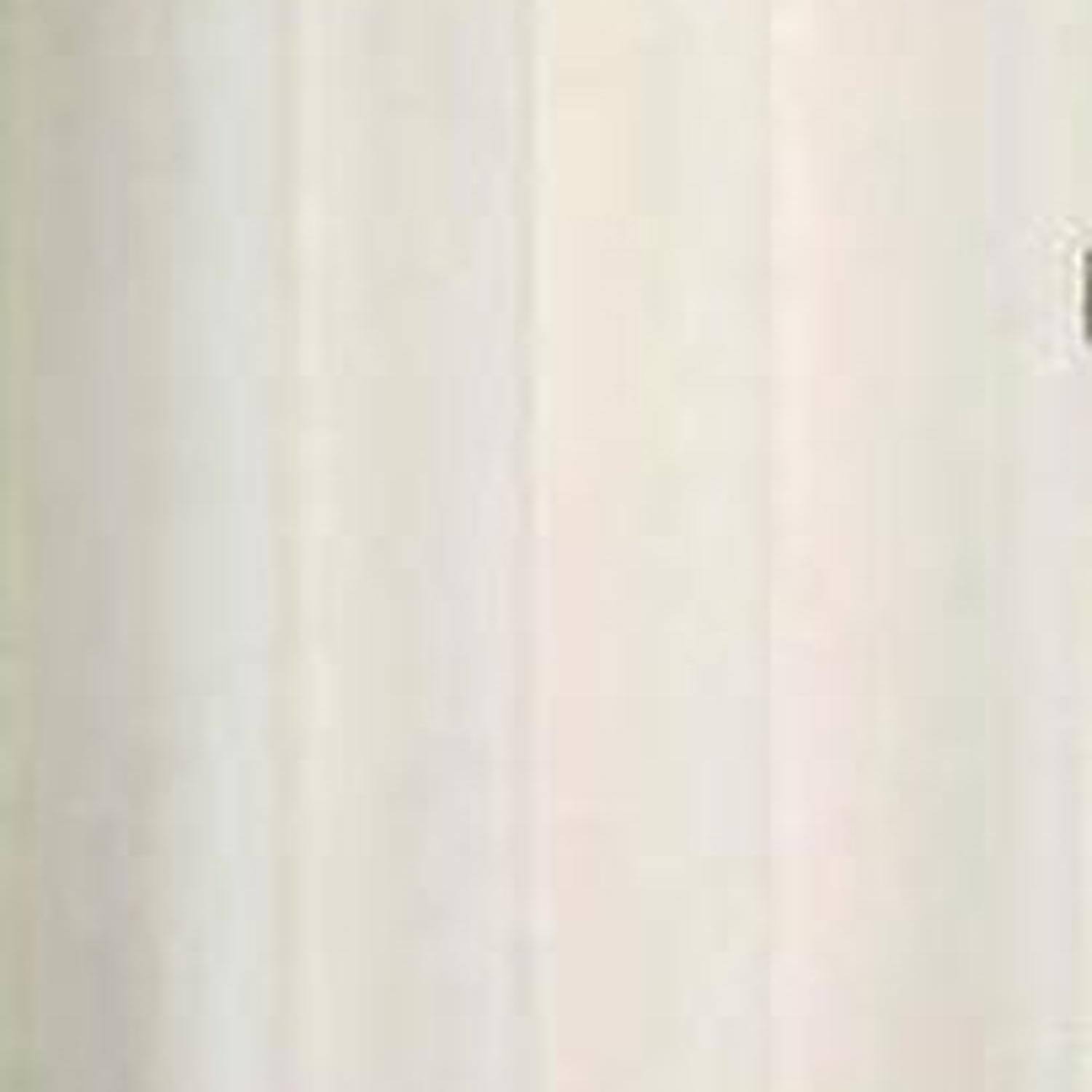 Left. Commonwealth Home Fashions - Thermavoile Rhapsody Lined European Voile Grommet Panel - 54x108" White - White.