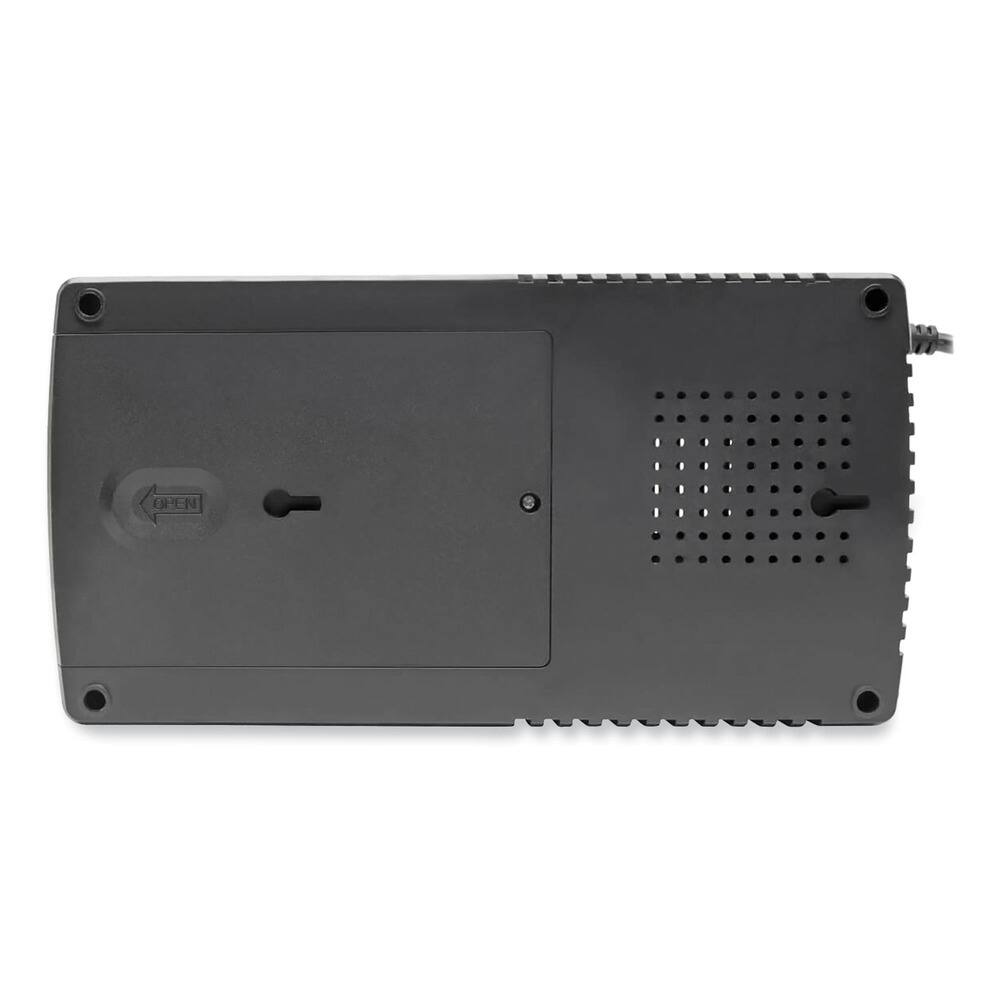 Left. Tripp Lite - Tripp Lite AVR550U 8 Outlets 550 VA 420 J AVR Series Ultra-Compact Line-Interactive UPS USB - Black.
