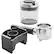Alt View 3. De'Longhi - Dedica 14-Cup Coffee Grinder - Stainless Steel.