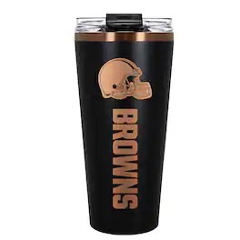 Great American Products - Cleveland Browns 30oz. Big Slim Tumbler - Black