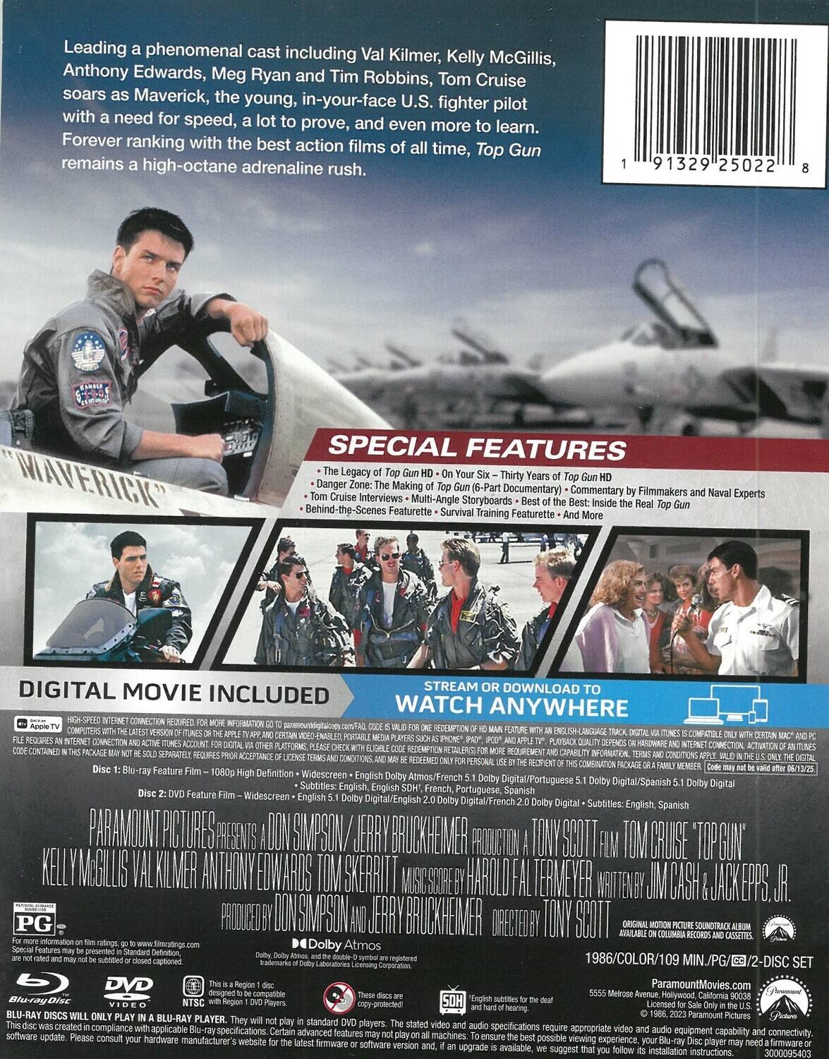 Alt View 1. Top Gun (Steelbook)   - BLU-RAY.