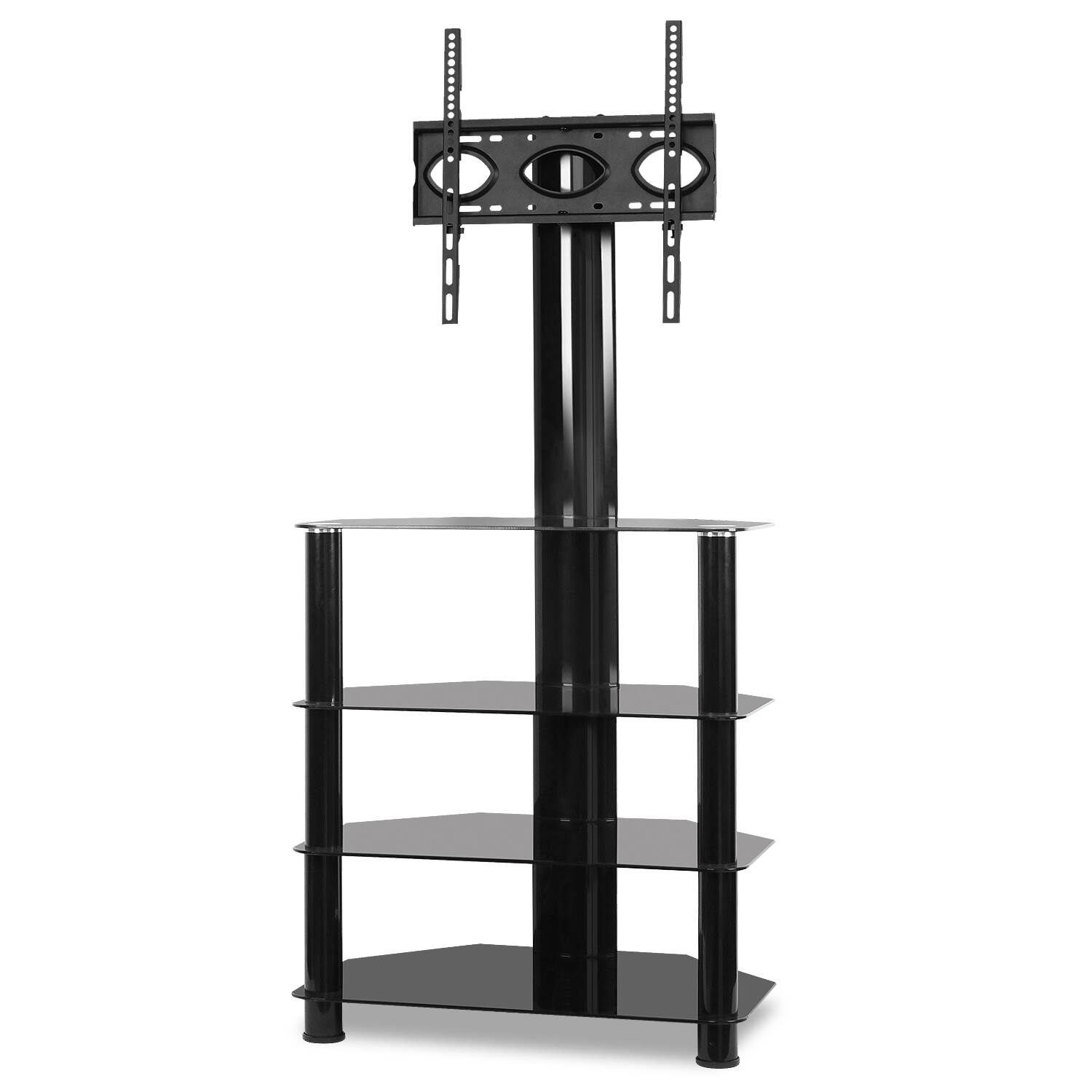 Angle. Rfiver - Suitable for 32-55 inch heavy floor-standing TV stands - Black.