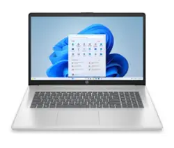 HP Laptop 17-cn3123nr 17.3" Intel Core i5-1335U 16GB RAM 512GB SSD Win 11 Home Silver - Silver - Front_Zoom