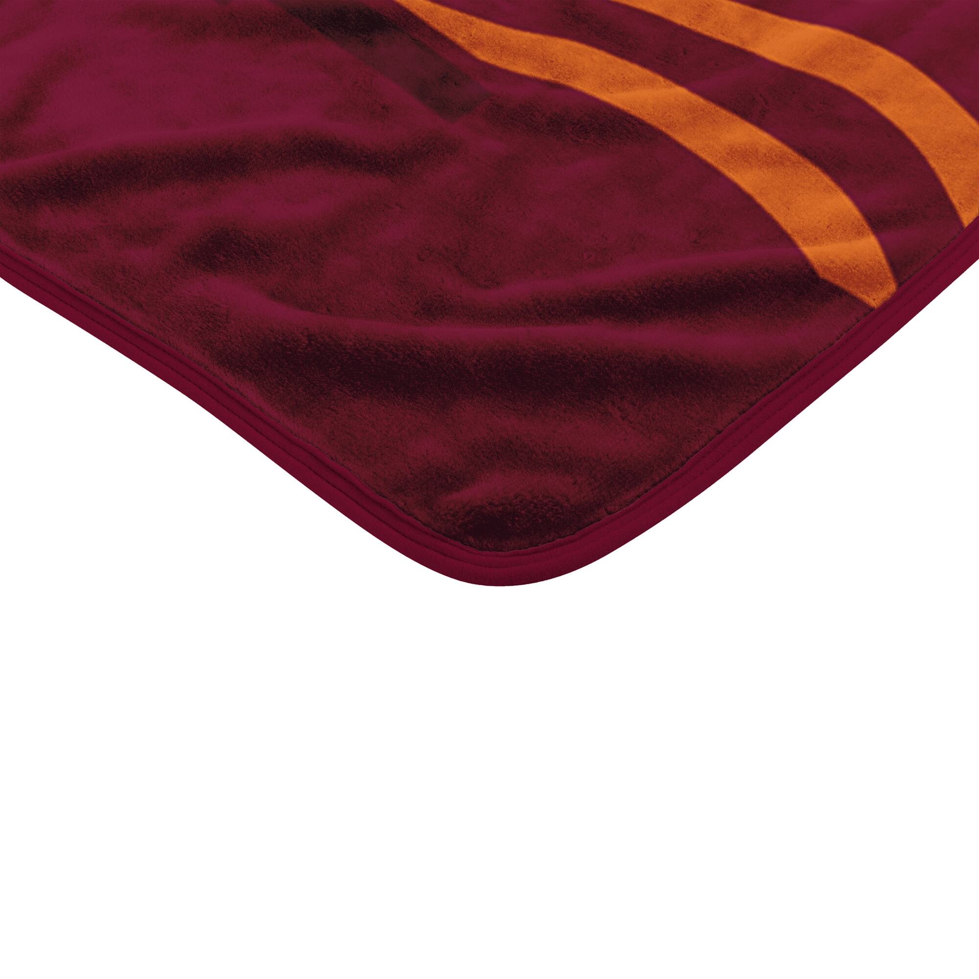 Alt View 1. Northwest - Virginia Tech Hokies 50" x 60" Digitize Raschel Throw Blanket - Maroon.