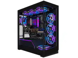 CLX - Horus Gaming Desktop - AMD Ryzen 9 9950X3D, 32GB DDR5, RTX 5080 16GB, 2TB SSD, WiFi, Windows 11 - Black