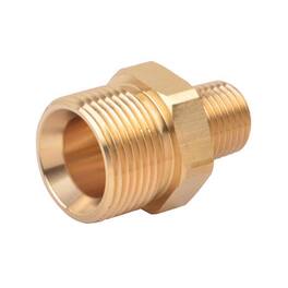 SurfaceMaxx - M22 Male x 1/4 in Male NPT Screw Nipple 5800 psi