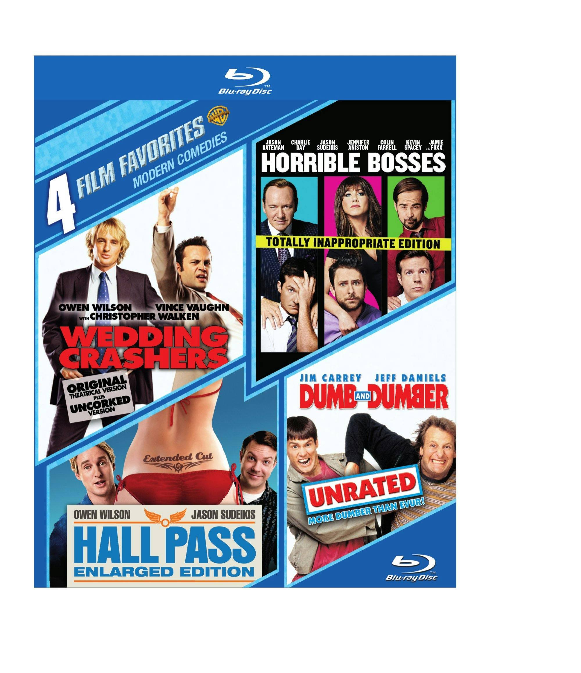Front. 4 Film Favorites: Modern Comedies (Blu-ray Set) [Blu-ray].