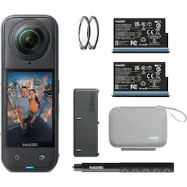 Insta360 - X5 8K 360 Action Camera Essentials Bundle