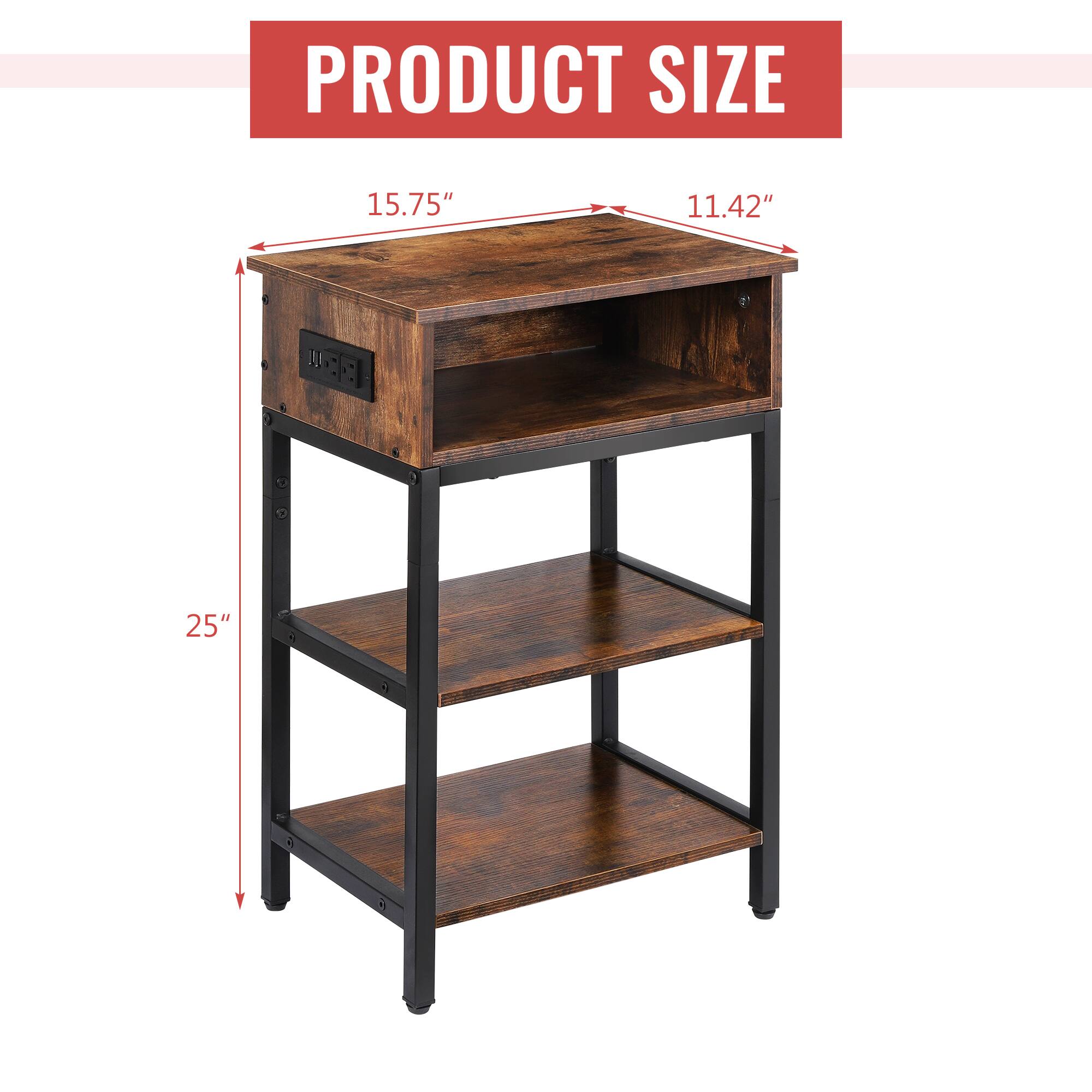 PRODUCT SIZE 15.75" x 11.42" x 25"