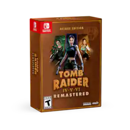 Tomb Raider IV-VI Remastered Starring Lara Croft Deluxe Edition - Nintendo Switch