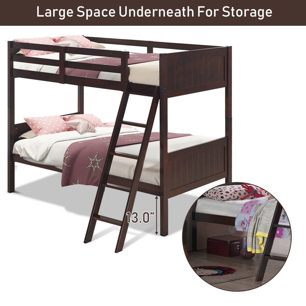 Large Space Underneath For Storage  
13.0"