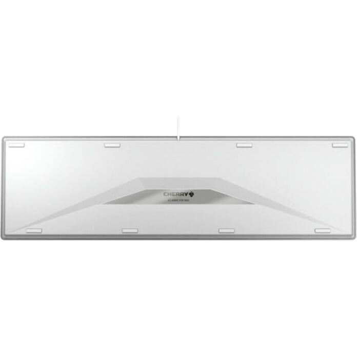 Alt View 4. CHERRY - CHERRY KC 6000C For Mac Corded Mac Keyboard - Cable Connectivity - USB Type C Interface - English (US) - Mac - SX - Silver.