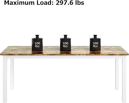 Maximum Load: 297.6 lbs  
100 lbs  
100 lbs  
100 lbs