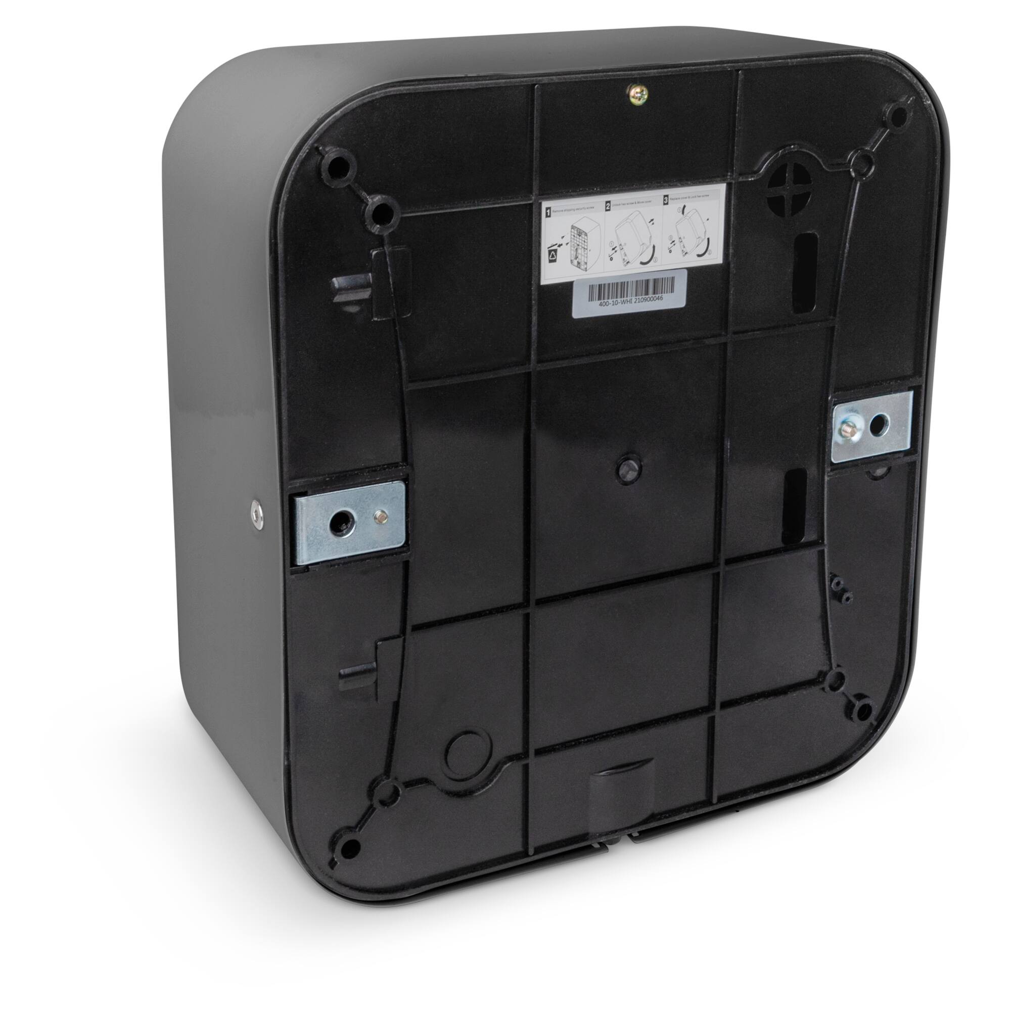 Back. Alpine Industries - Hemlock Commercial Automatic High-Speed 120V Electric Hand Dryer 2 Pack - Chrome.