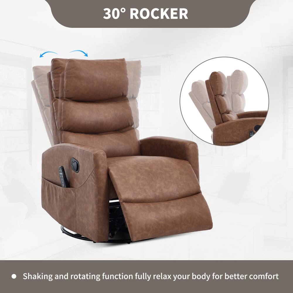 30° ROCKER

Shaking and rotating function fully relax your body for better comfort