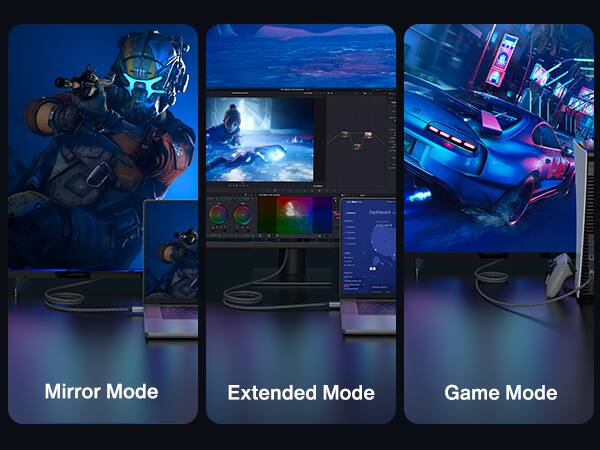 Mirror Mode  
Extended Mode  
Game Mode