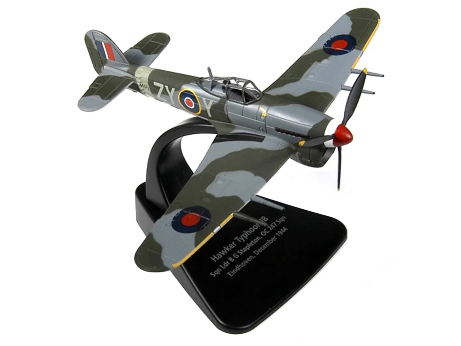 MP ZY Y B Sqn Typhoon OC247 OC 1944 Hawker G Stapleton, December Ldr Eindhoven, Sqn