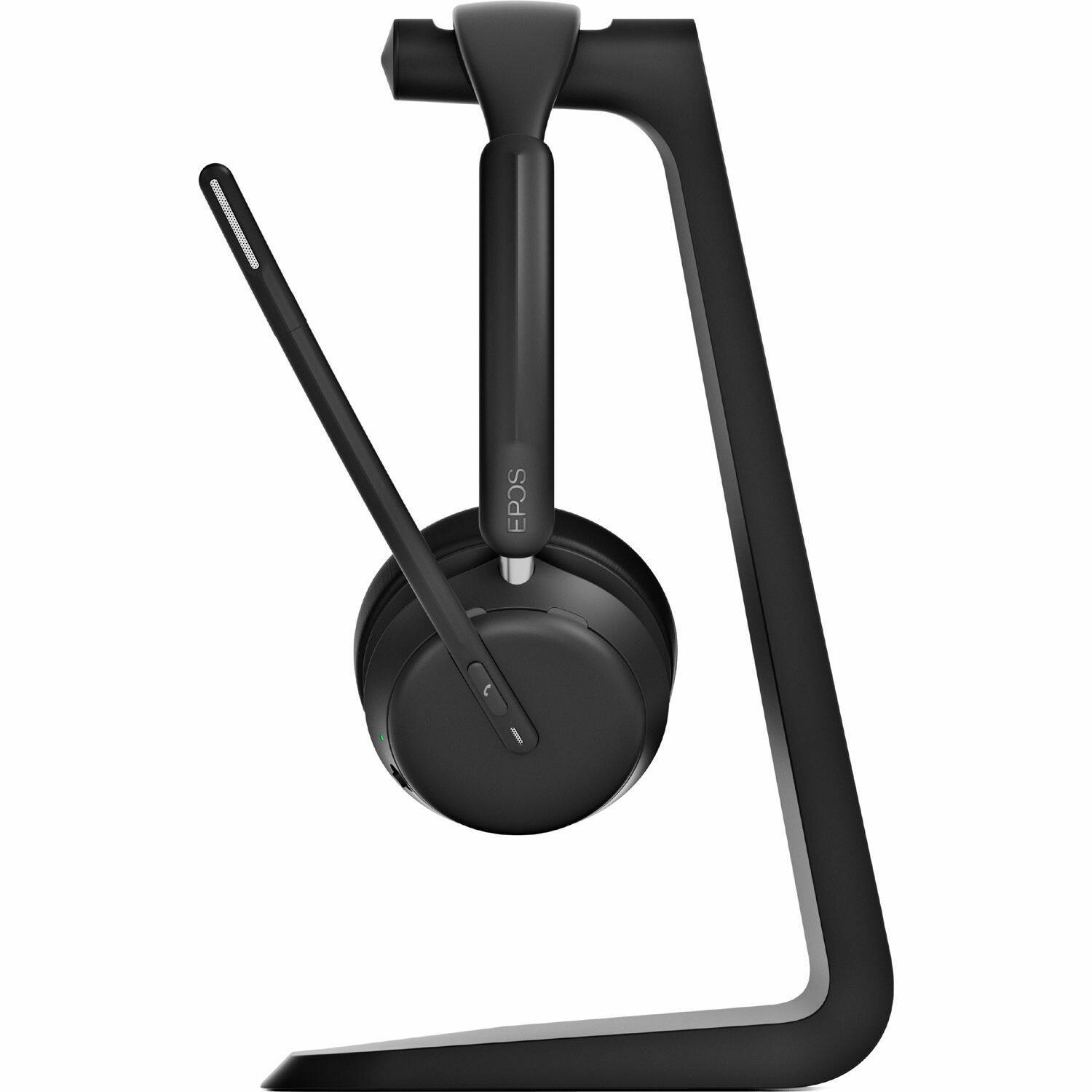 Alt View 7. EPOS - EPOS IMPACT 1061 Headset - Stereo - Wireless - Bluetooth - On-ear - Binaural - Circumaural - Noise Canceling - Unknown.