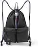 ASUS - ROG Slash BD3700 Multi-use Drawstring Bag with Zinc Alloy Buckle, Suitable for up to 15.6-inch Laptop - Black
