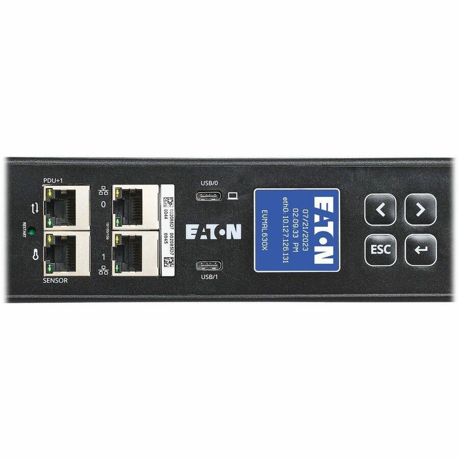 RESTART PDU+1 1l 8 SENSOR - 56 0 nn00n1 1 66 USB/O 0044 20910400 0545 E.TON 00208507 22   USB/1 EUMAL630X eth0- 02:09:33 07/21/2023 E-TON 10.127.126.131 PM ESC