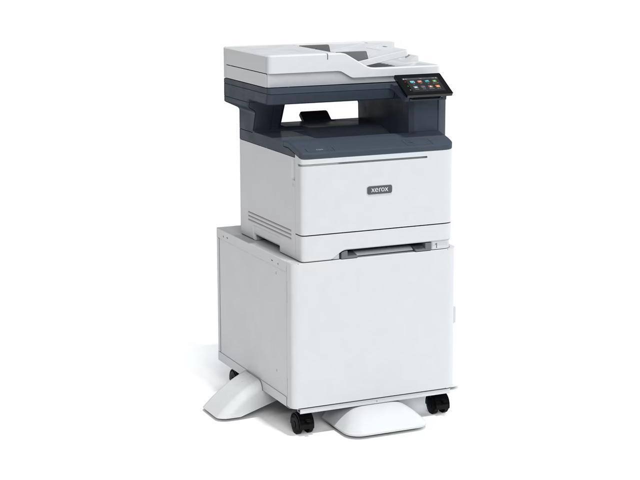 Alt View 5. Xerox - Xerox C325/DNI MFC - 35ppm Color Printer with USB, Ethernet, Wireless - White/Blue.