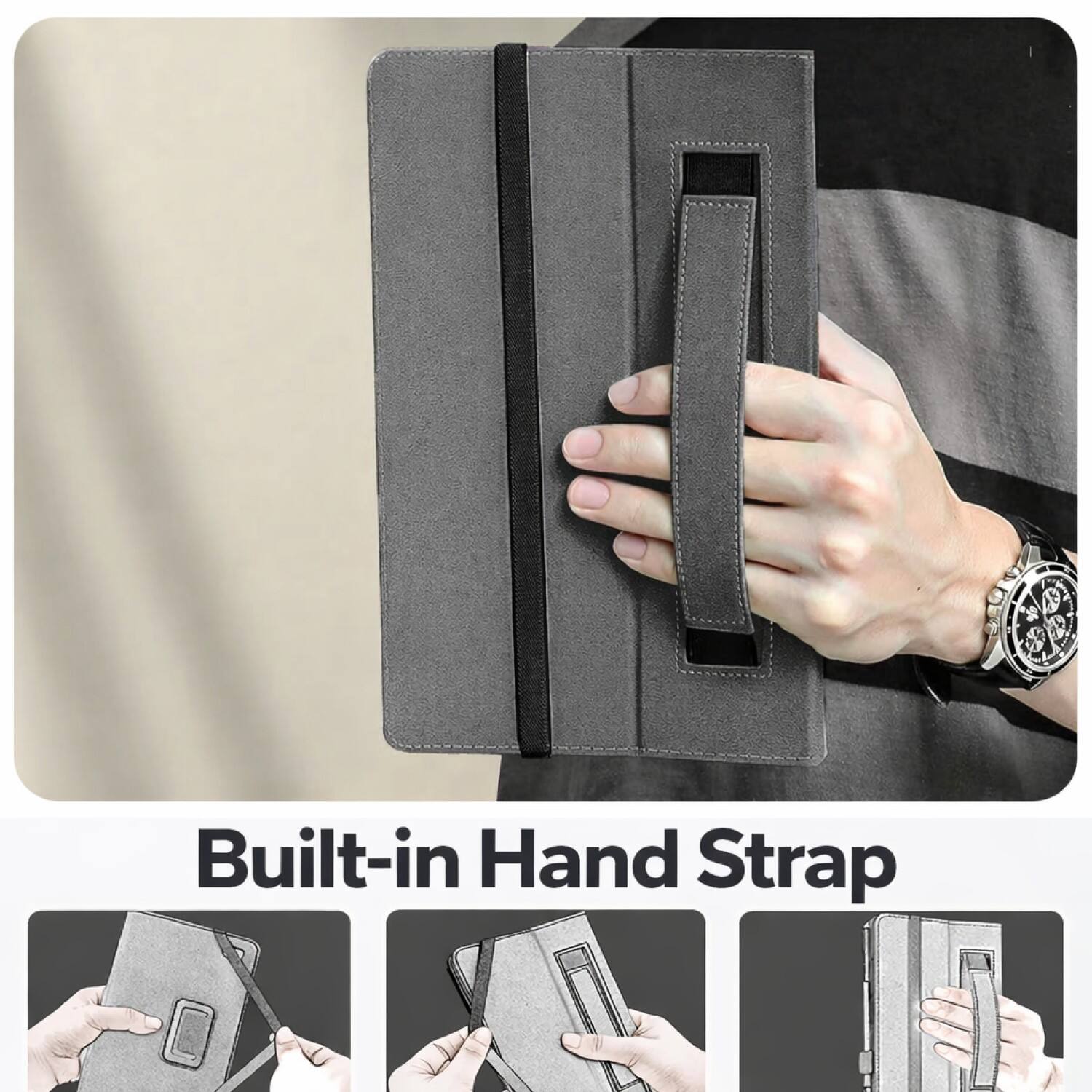 Built-in Hand Strap