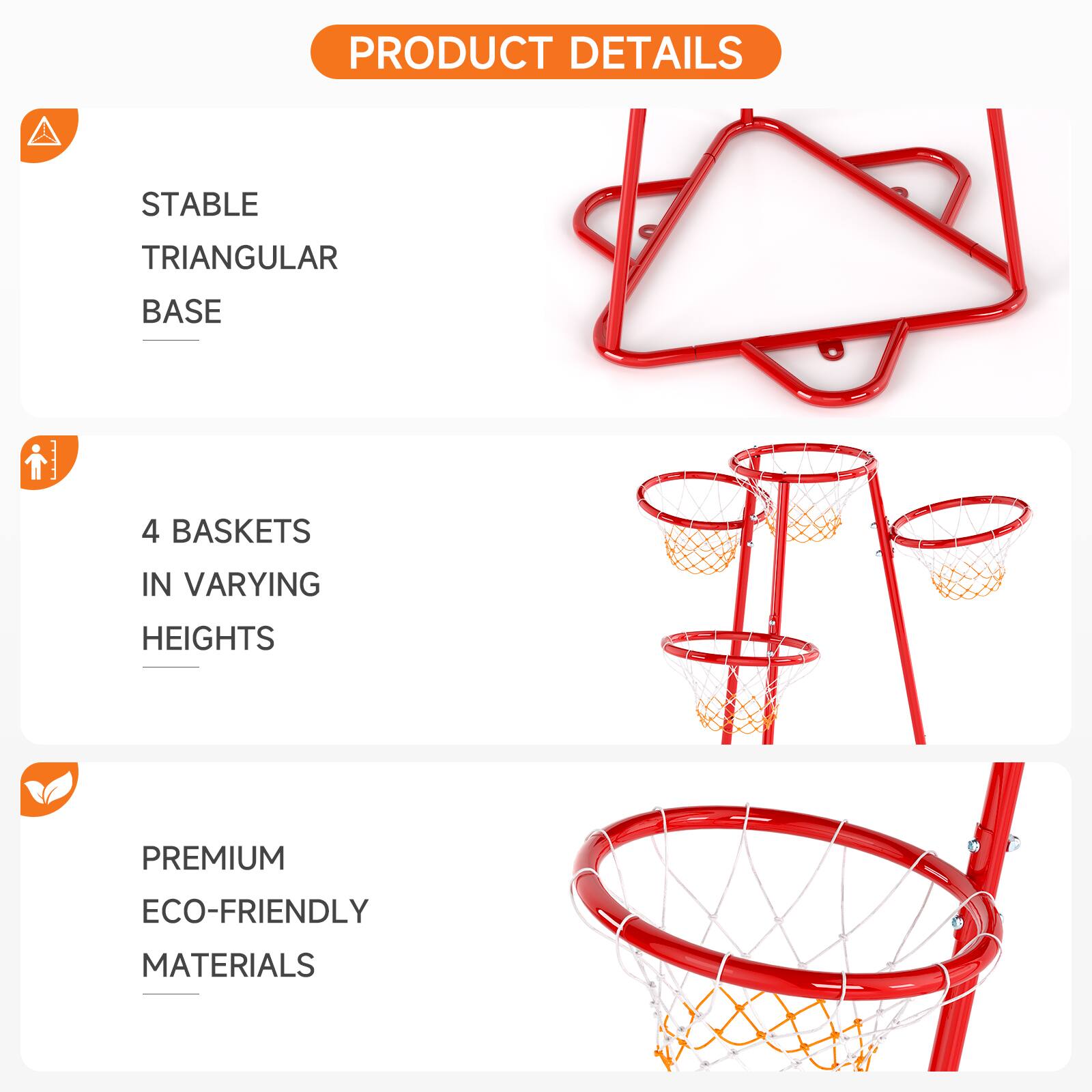 PRODUCT DETAILS

- STABLE TRIANGULAR BASE
- 4 BASKETS IN VARYING HEIGHTS
- PREMIUM ECO-FRIENDLY MATERIALS