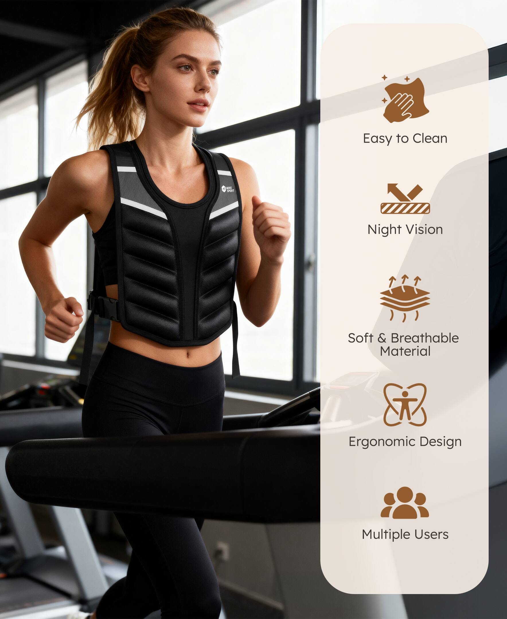 - Easy to Clean
- Night Vision
- Soft & Breathable Material
- Ergonomic Design
- Multiple Users