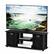 Alt View 3. Furinno - Econ Entertainment Center w/Storage Bins - Black/Black.