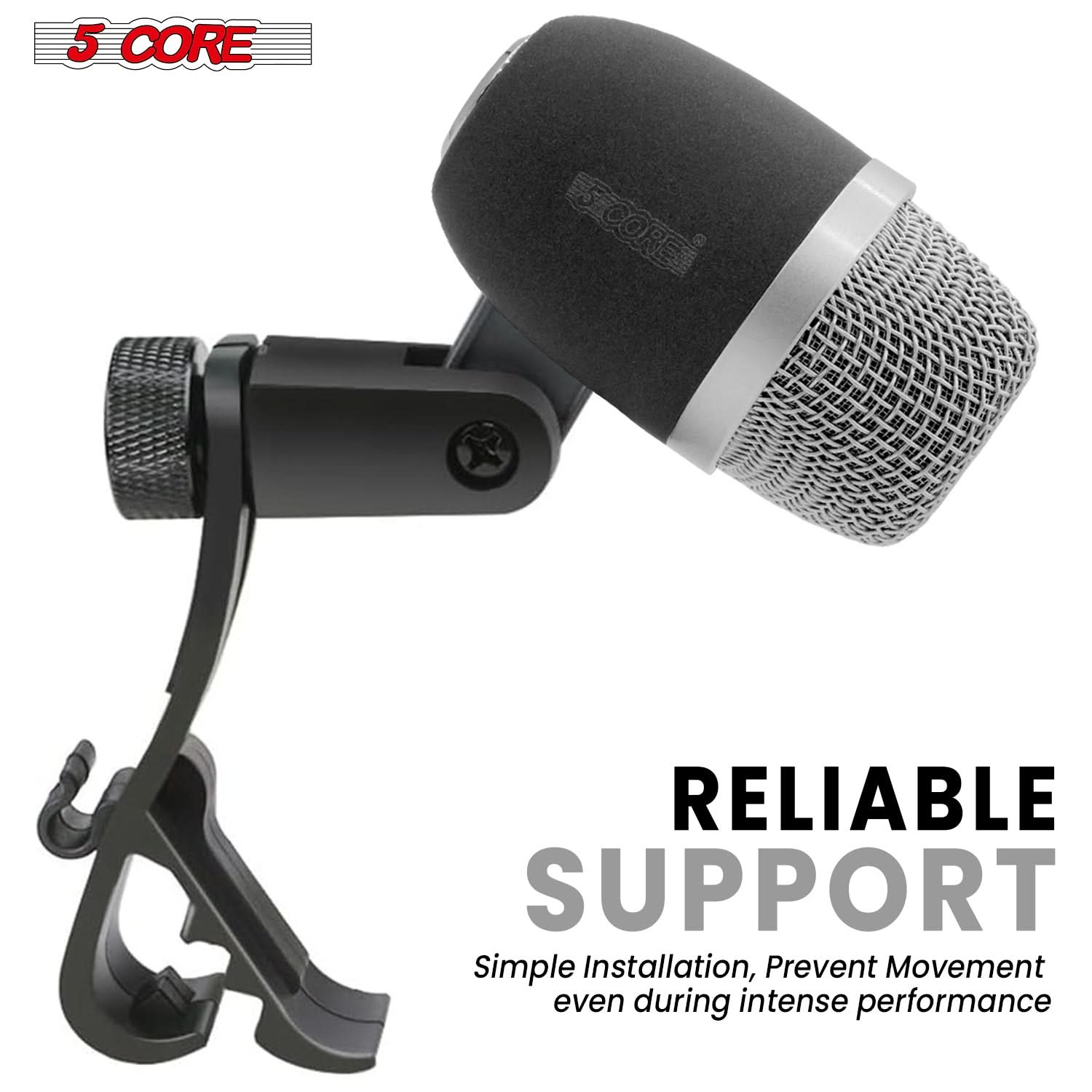 5 CORE

RELIABLE SUPPORT

Simple Installation, Prevent Movement even during intense performance