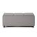 Front. Simpli Home - Avalon 42 inch Wide Contemporary Rectangle Storage Ottoman - Gray Cloud.