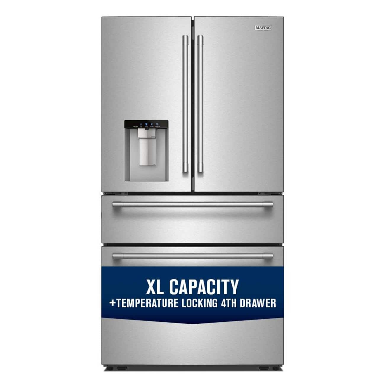 Maytag 29 Cu. Ft. XL Capacity French Door Bottom Mount