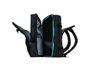 acer 17 laptop backpack Predator Lite Gaming - Lightweight 1680D Ballistic Polyester with Water-Resistant Zippers and Ventilated Mesh Back Perfect For Everyday Commuting and Gaming - Fits 15.6" Laptops day comfort Professional Travel Work Daily Use